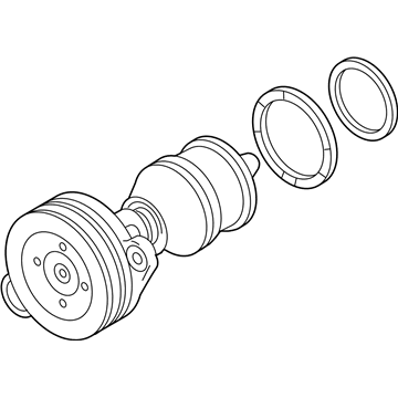 Volkswagen Touareg Water Pump - 07Z-121-011
