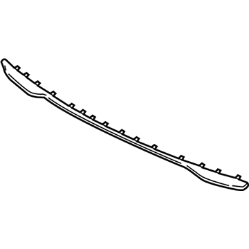 Volkswagen 7P6-807-110-B-9B9 Lower Trim
