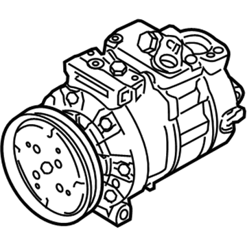 Volkswagen A/C Compressor - 1K0-820-808-A