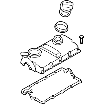 Volkswagen Jetta Valve Cover - 03G-103-469-G