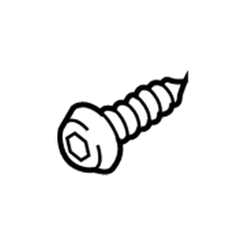 Volkswagen Eos Headlight Screws - WHT-000-372