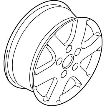 Volkswagen Touareg Alloy Wheels - 7L6-601-025-AP-8Z8