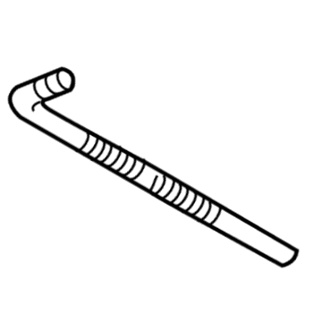 Volkswagen Passat Battery Vent Tube - 3C0-915-531-A