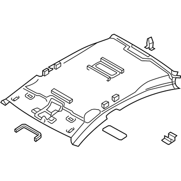 Volkswagen 3C8-867-502-D-5R0 Headliner