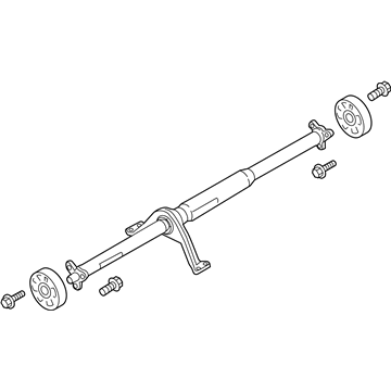 Volkswagen Driveshaft - 5Q0-521-101-BJ