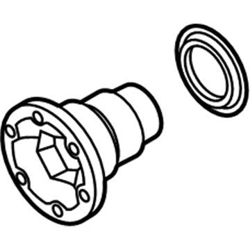 Volkswagen 0AB-525-127 Flange