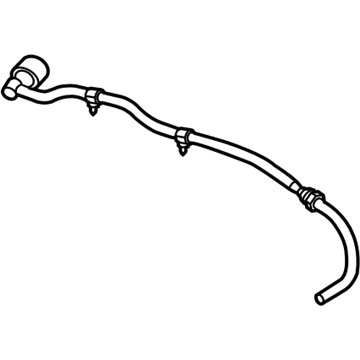 Volkswagen 0AB-301-047 Vent Tube