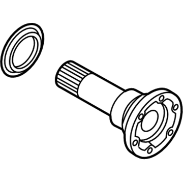 Volkswagen 0AB-525-284-C Stub Shaft