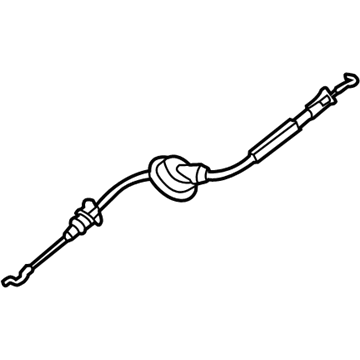 Volkswagen 561-837-085-D Release Cable