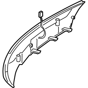 Volkswagen 7L6-949-101-C Signal Lamp