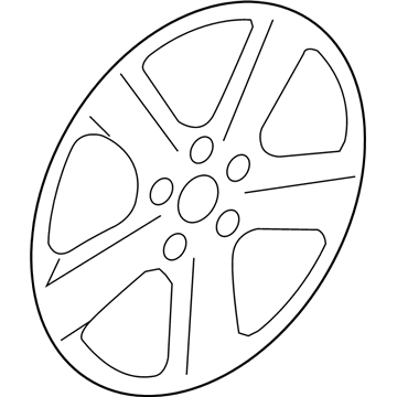 Volkswagen Alloy Wheels - 7B0-601-025-B-PA0