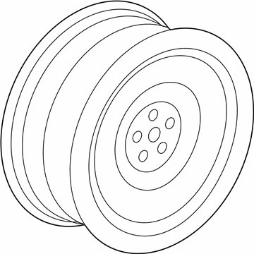 Volkswagen Alloy Wheels - 7B0-601-025-G