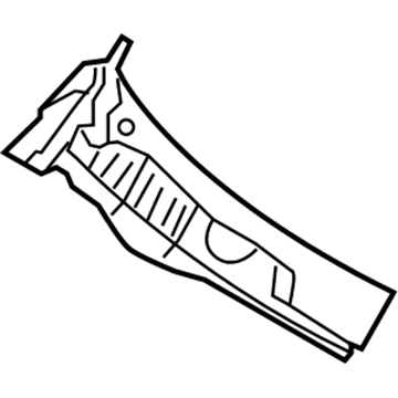 Volkswagen 7P6-819-402-D Cowl Grille