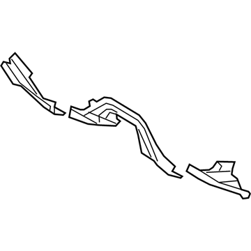 Volkswagen 7P0-804-469 Crossmember Assembly