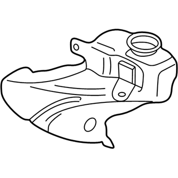 Volkswagen Washer Reservoir - 3B0-955-453-J