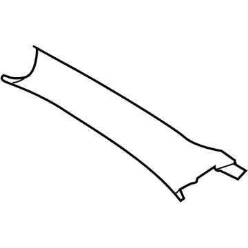 Volkswagen Pillar Panels - 5C5-867-233-A-PX7