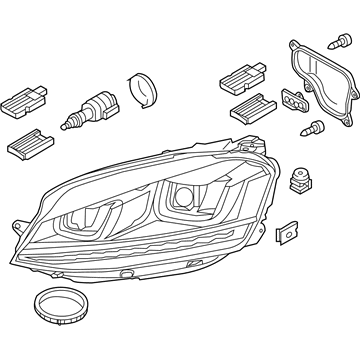 Volkswagen e-Golf Headlight - 5GE-941-774-B