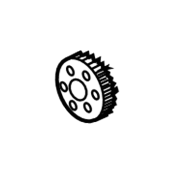 Volkswagen Crankshaft Timing Gear - 078-105-263-G