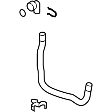 Volkswagen Tiguan Radiator Hose - 5N0-121-051-M