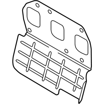 Volkswagen Atlas Exhaust Manifold Gasket - 03H-253-039-H