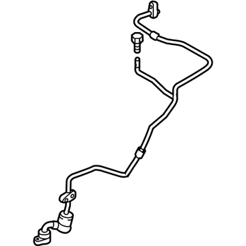 2005 Volkswagen Touareg A/C Hose - 7L0-820-017-N