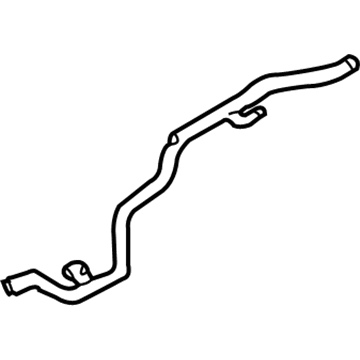 2007 Volkswagen Touareg Coolant Pipe - 7L6-121-065-AB