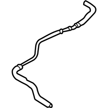 2008 Volkswagen Touareg Coolant Pipe - 7L6-122-447-M
