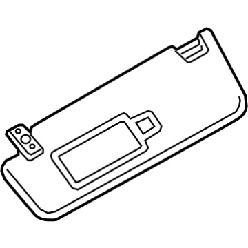 Volkswagen 3CN-857-551-E-3H8 Sunvisor