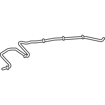 Volkswagen Windshield Washer Hose - 7B0-955-962-B