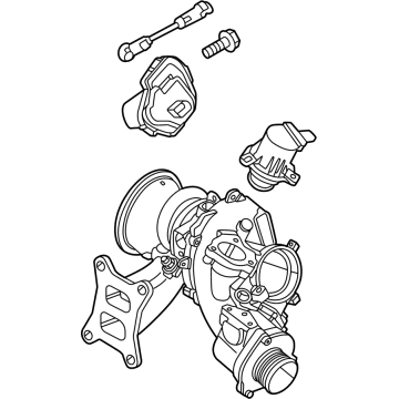 Volkswagen Turbocharger - 06Q-145-722