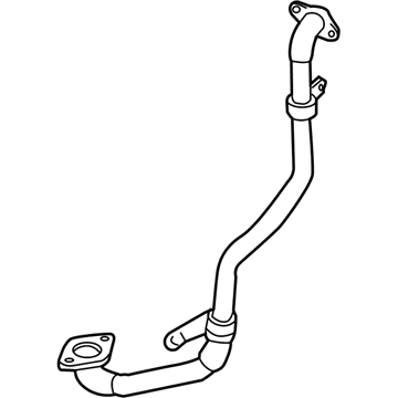 Volkswagen EGR Tube - 07Z-131-520-H