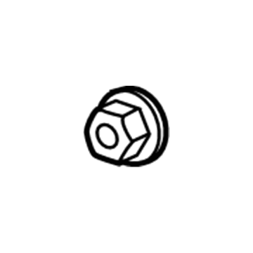 Volkswagen WHT-002-462 Seat Track Nut