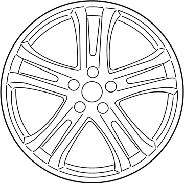 Volkswagen Tiguan Limited Alloy Wheels - 5N0-601-025-G-AX7