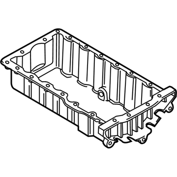 Volkswagen Jetta Oil Pan - 03G-103-601-M