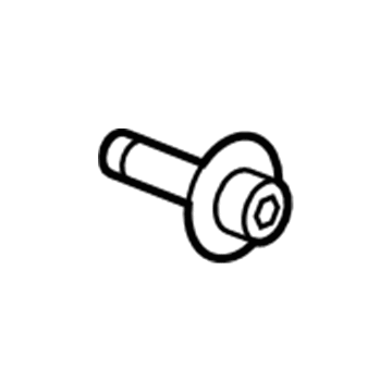 Volkswagen 6R0-839-829-D Frame Molding Rivet