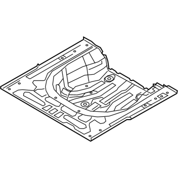 Volkswagen Arteon Floor Pan - 3Q0-813-116