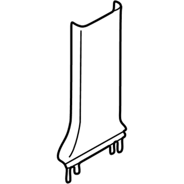 Volkswagen Passat Pillar Panels - 3B0-867-298-D-7G8
