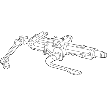 Volkswagen Jetta Steering Column - 5QM-419-502-AS