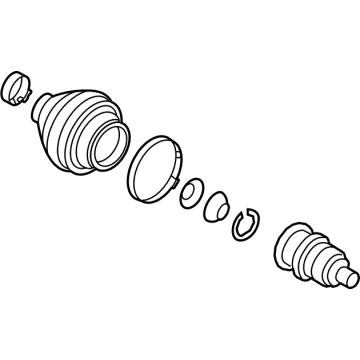 Volkswagen Jetta CV Joint - 5QM-498-099-H