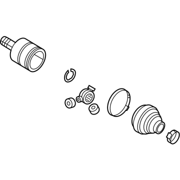 Volkswagen CV Joint - 1KM-498-103-E