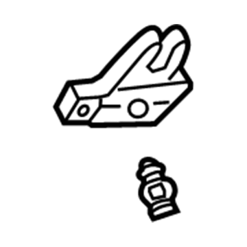 Volkswagen Trunk Lid Latch - 3B5-827-505-M