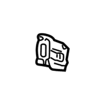Volkswagen 3D0-857-283 Extension Stop