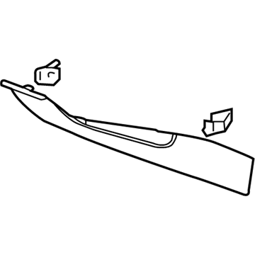Volkswagen 3D1-863-303-A-5B2 Side Trim Panel