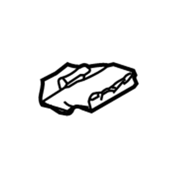 Volkswagen 3D0-863-087 Spacer