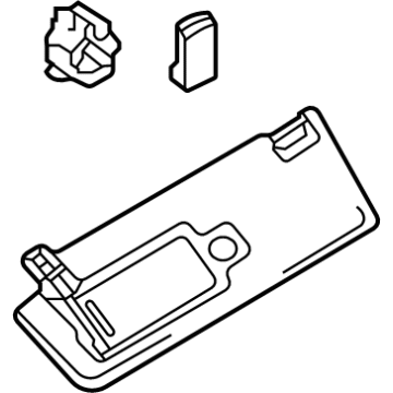 Volkswagen 5G0-857-551-AM-2UV Sunvisor