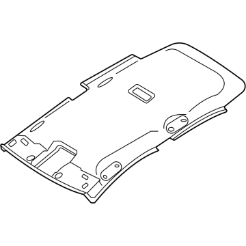 Volkswagen 5H6-867-501-BB-6PS Headliner