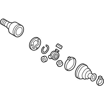 Volkswagen Jetta CV Joint - 5QM-498-103-H