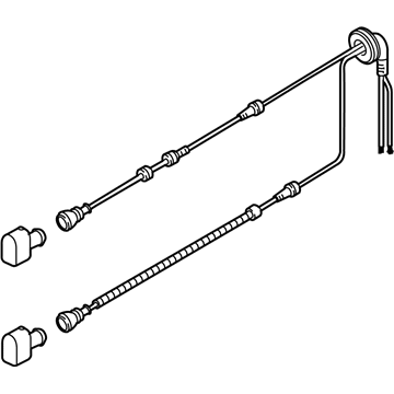 Volkswagen 1K0-927-904-AS ABS Sensor Wire