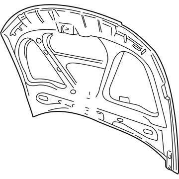 Volkswagen Hood - 3B0-823-031-E