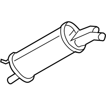 Volkswagen Muffler - 3B0-253-609-AN